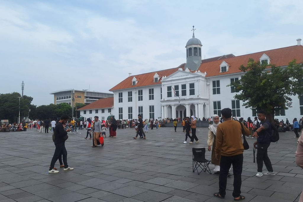 Lisa BLACKPINK Syuting Netflix di Kota Tua Jakarta