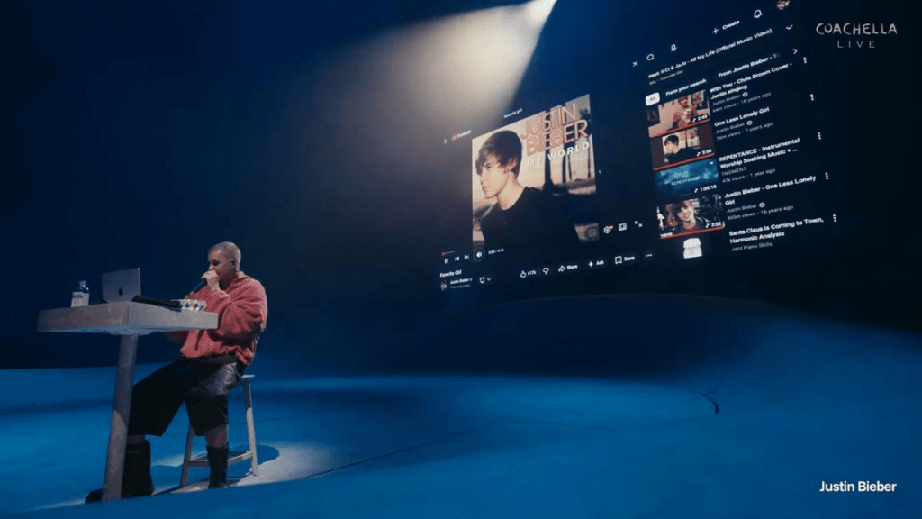 Justin Bieber Debut Headline Coachella 2026 dan Nyanyikan Lagu Lama dari YouTube
